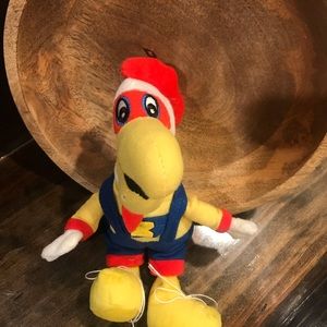 Chicken Plush 9” Stuffed Animal With Shoe Laces